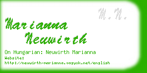 marianna neuwirth business card